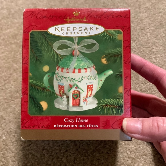 Hallmark Other - Cozy Home Hallmark Teapot Christmas Ornament